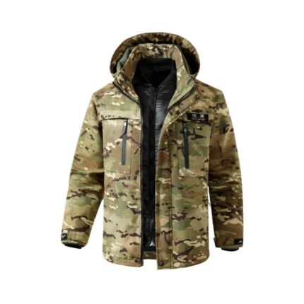 Outdoor thick waterproof cotton coat