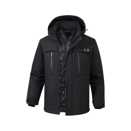 Outdoor thick warm cotton coat suit