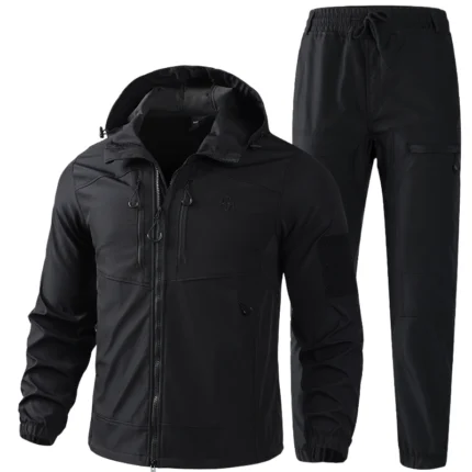 Outdoor stretch jacket suit