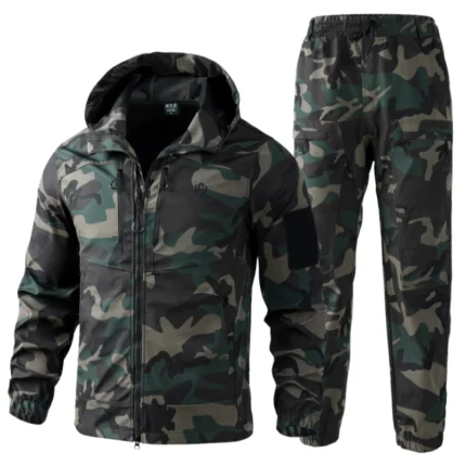 Outdoor stretch jacket suit