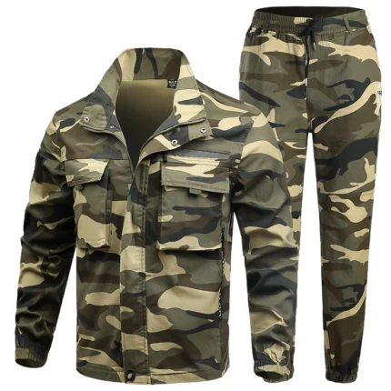 Outdoor stretch jacket suit