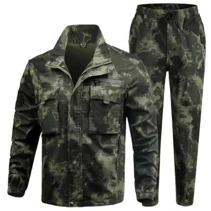 Outdoor stretch jacket suit