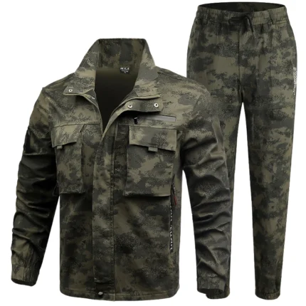 Outdoor stretch jacket suit