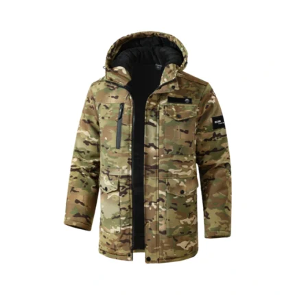 outdoor thick warm cotton coat