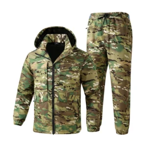 Outdoor thick flannel jacket