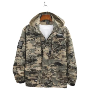 Men's outdoor camouflage jacket