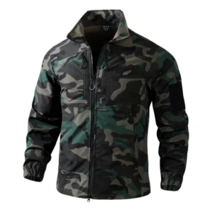 Men's outdoor camouflage jacket