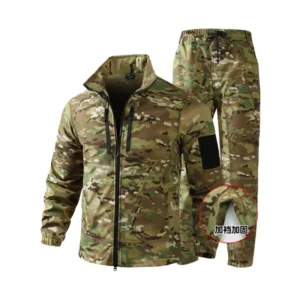 Outdoor thick fleece jacket